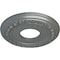 Ekena Millwork Jackson Ceiling Medallion (Fits Canopies up to 7 3/8"), 12 1/4"OD x 4"ID x 1 1/8"P, Platinum CM12JAPLS - alternate 3